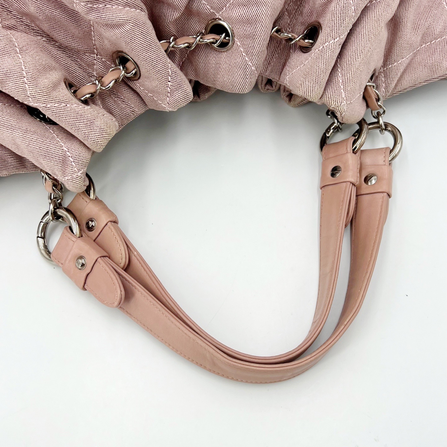 【預訂貨品】CHANEL 粉牛仔tote bag