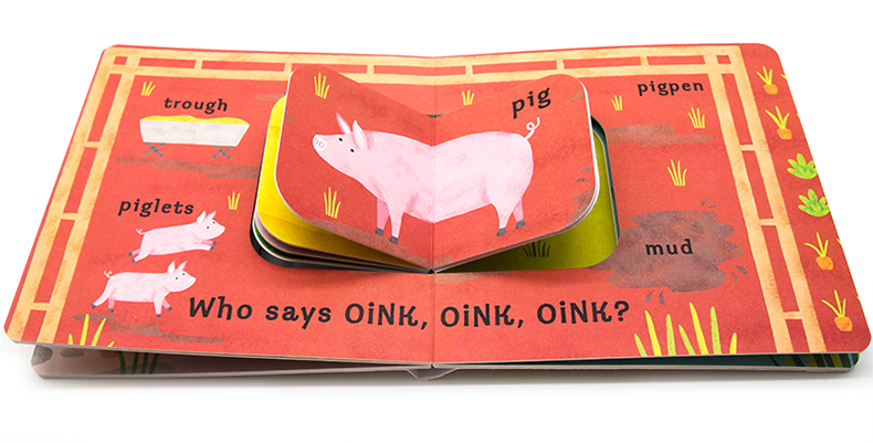 Walker Books Mix and Match 系列 Farm Animals