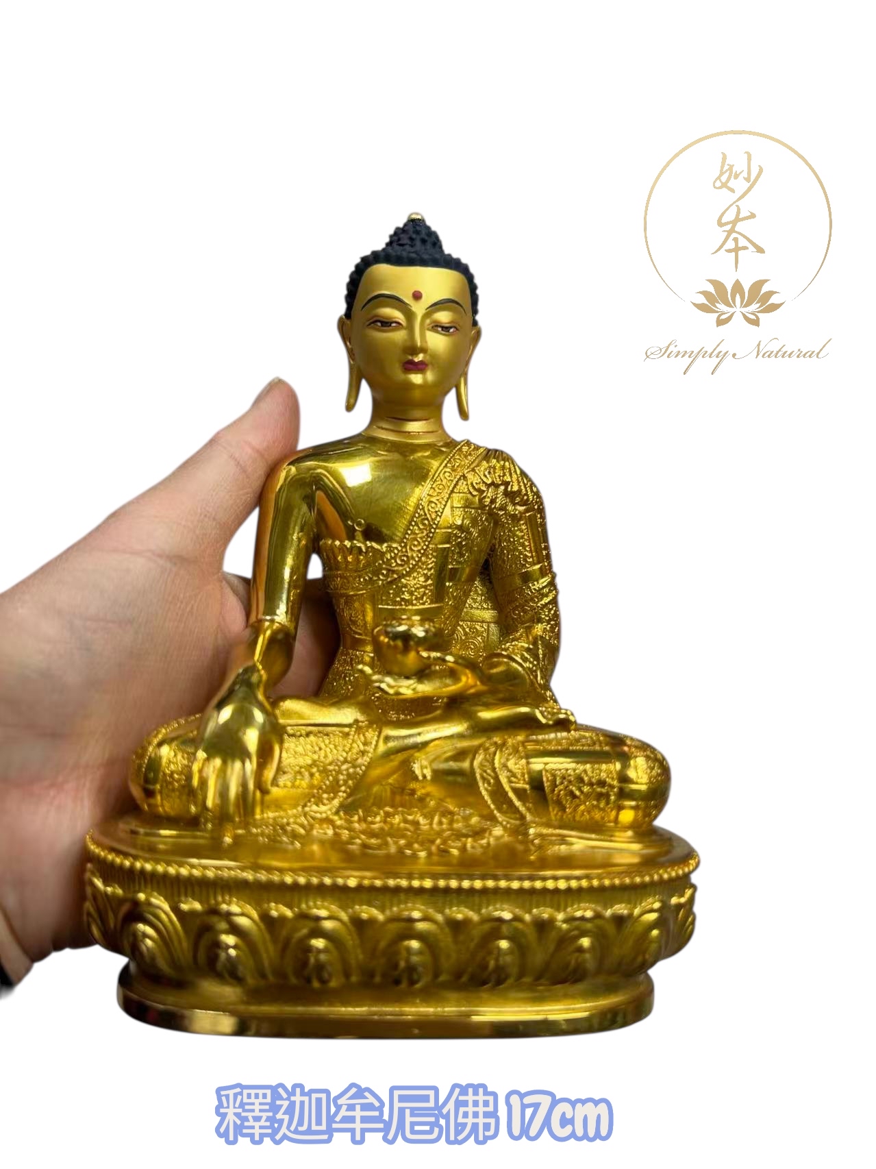 *預訂 釋迦牟尼佛17cm（會安排入藏）