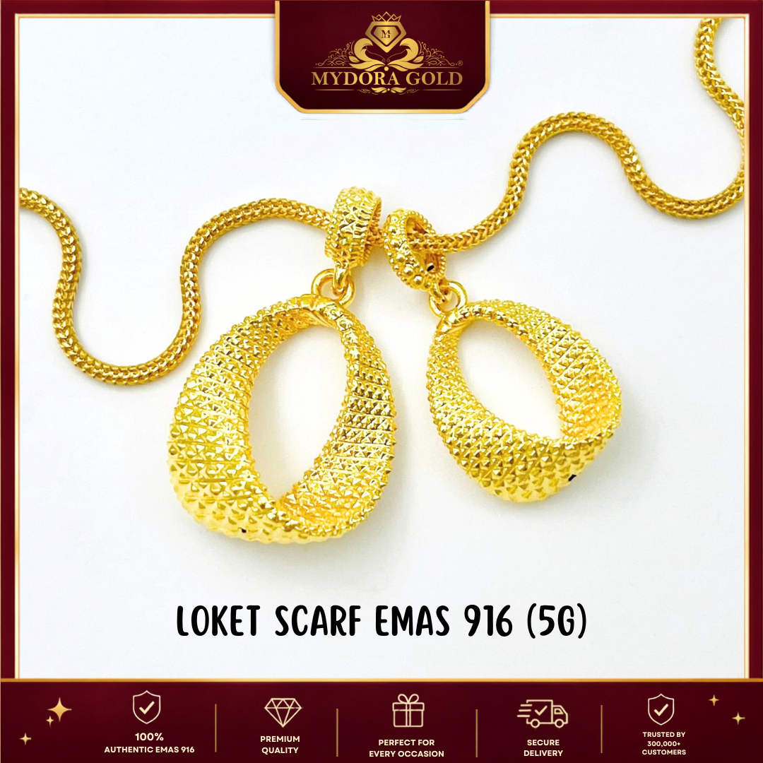 MYDORA Loket Scarf (5G) l EMAS 916/22K