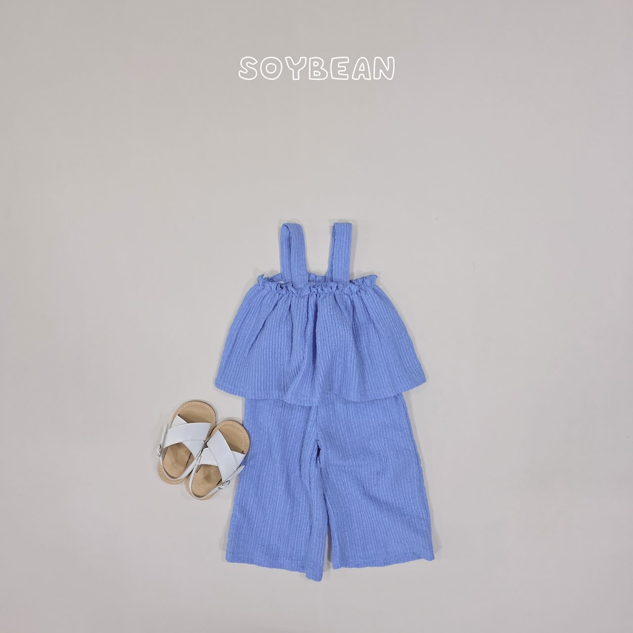 Soybean | Top&Pants set (Blue 100-110)
