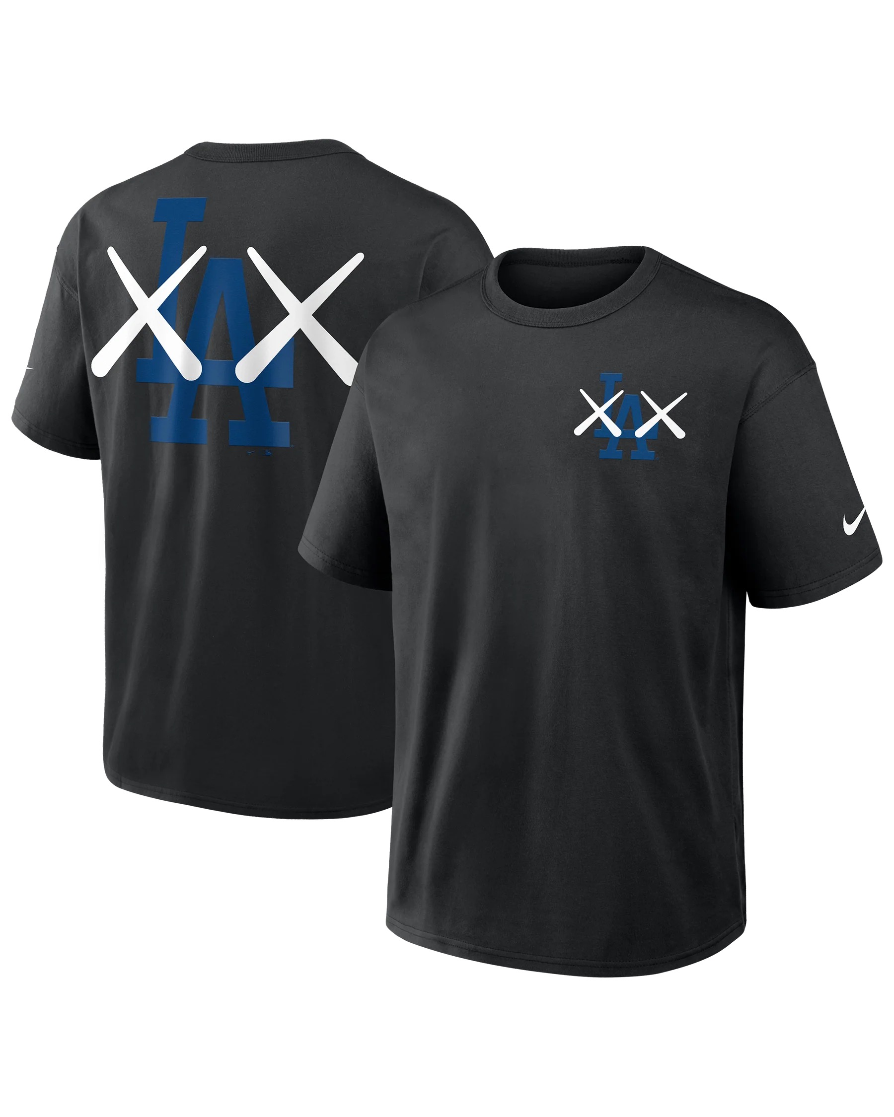 KAWS Men's Nike MLB Fanatics Fest Elevated Max 90 Tee Los Angeles Dodgers
