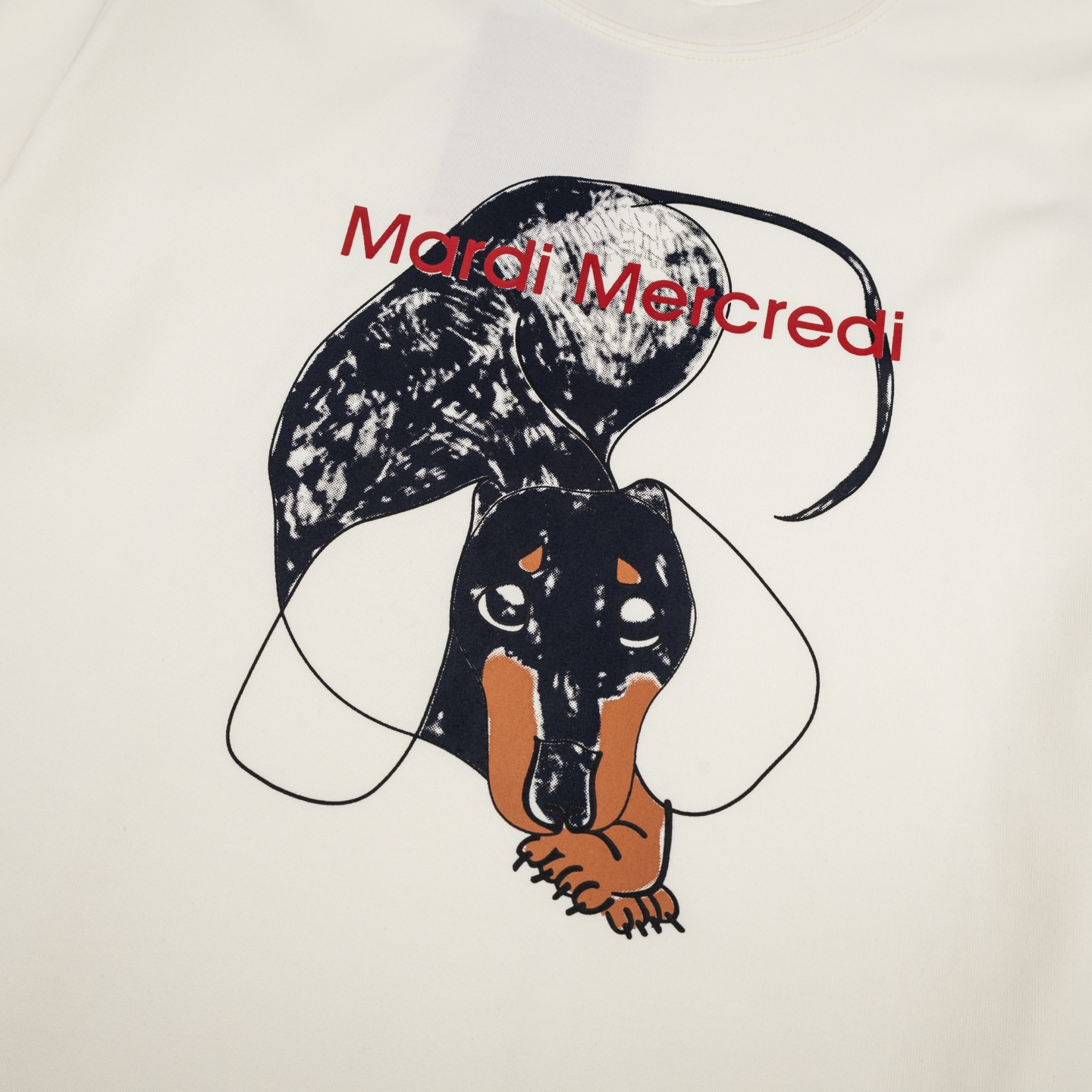 Mardi Mercredi TSHIRT DRAWING CH DDANJI REST Tee