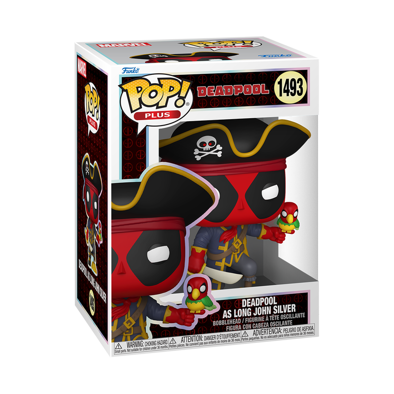 📦訂購 美國代購 Funko POP! Marvel Plus Deadpool as Long John Silver Figure 死待 模型