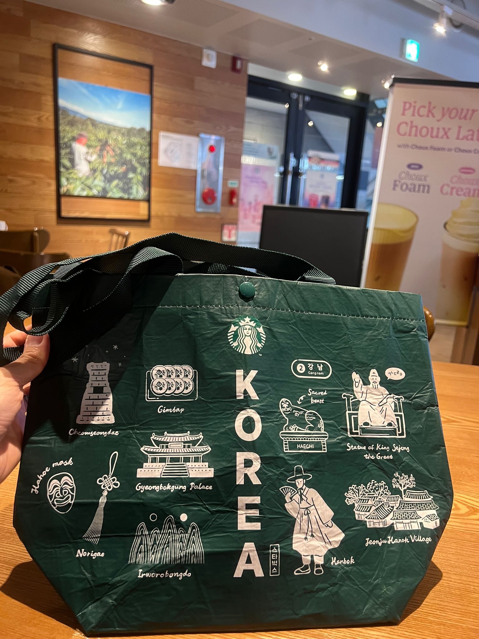 韓國Starbucks環保袋 M size