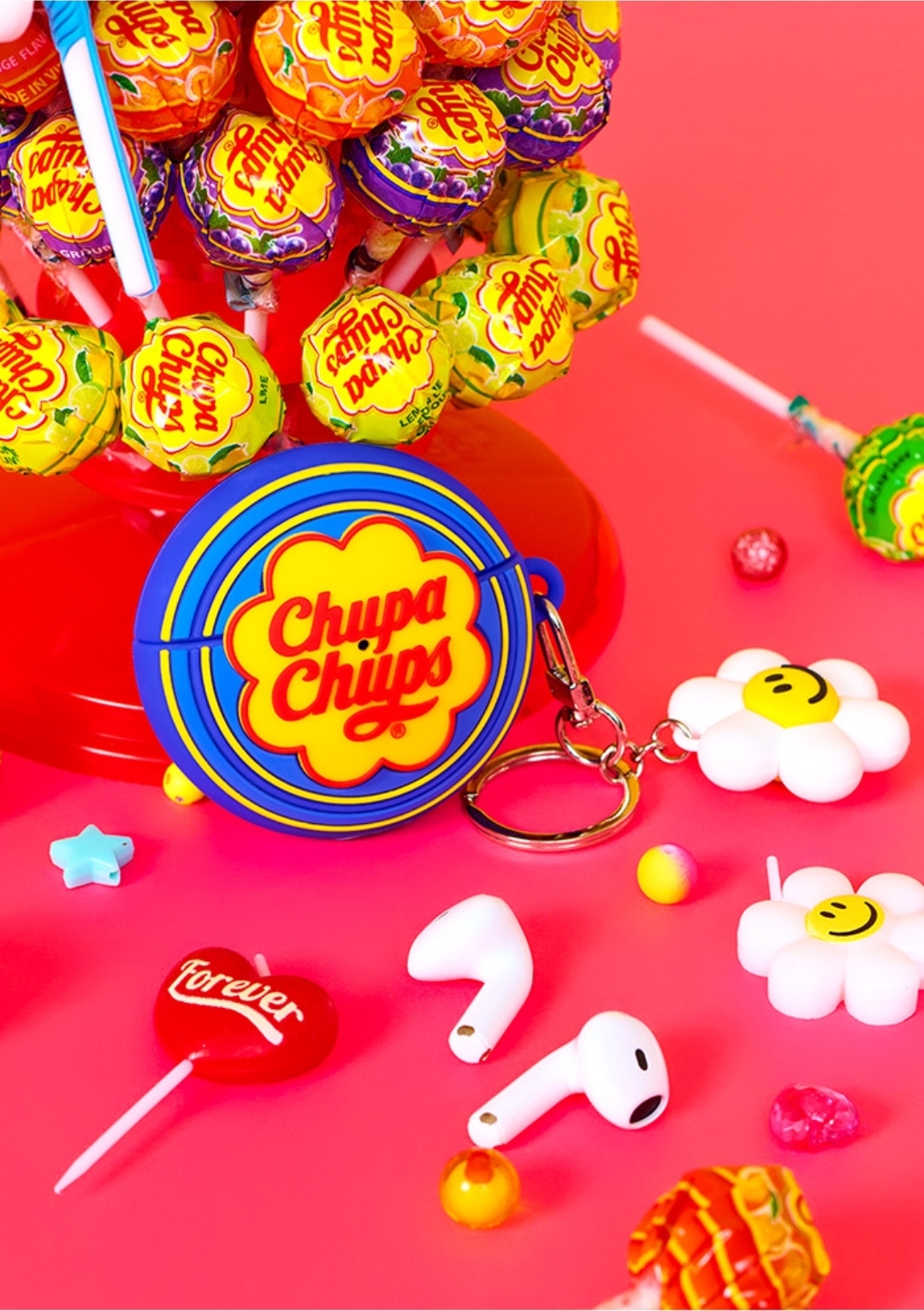 🍭 Wiggle Wiggle × Chupa Chups｜Airpods 4 Case