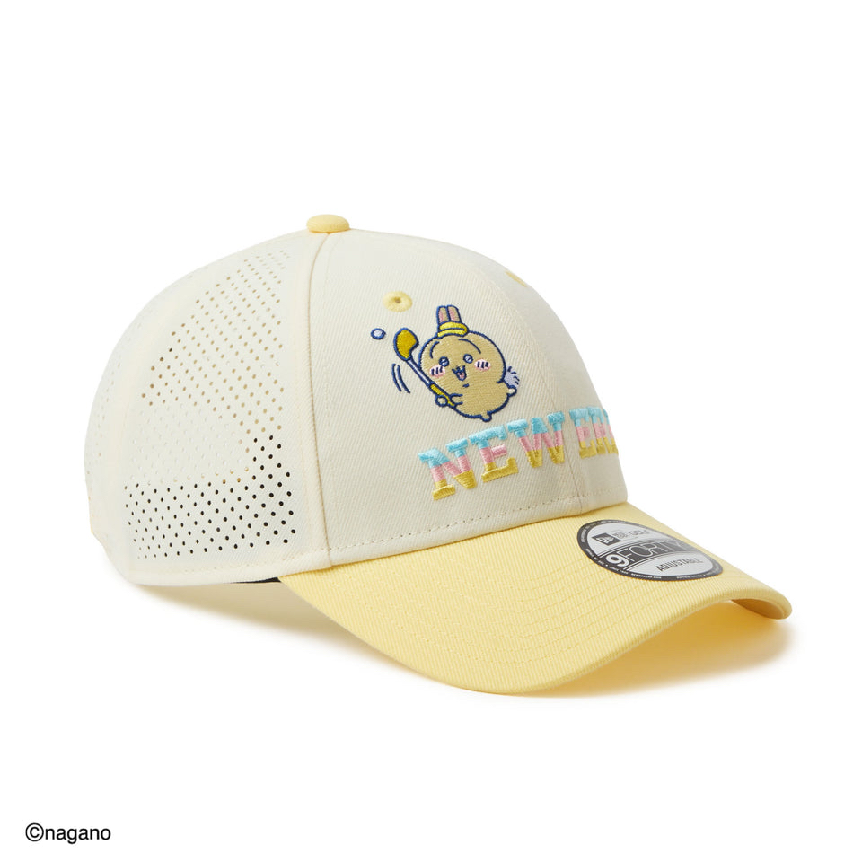 New Era 9FORTY Chiikawa / Rabbit Chrome White/Soft Yellow | Golf