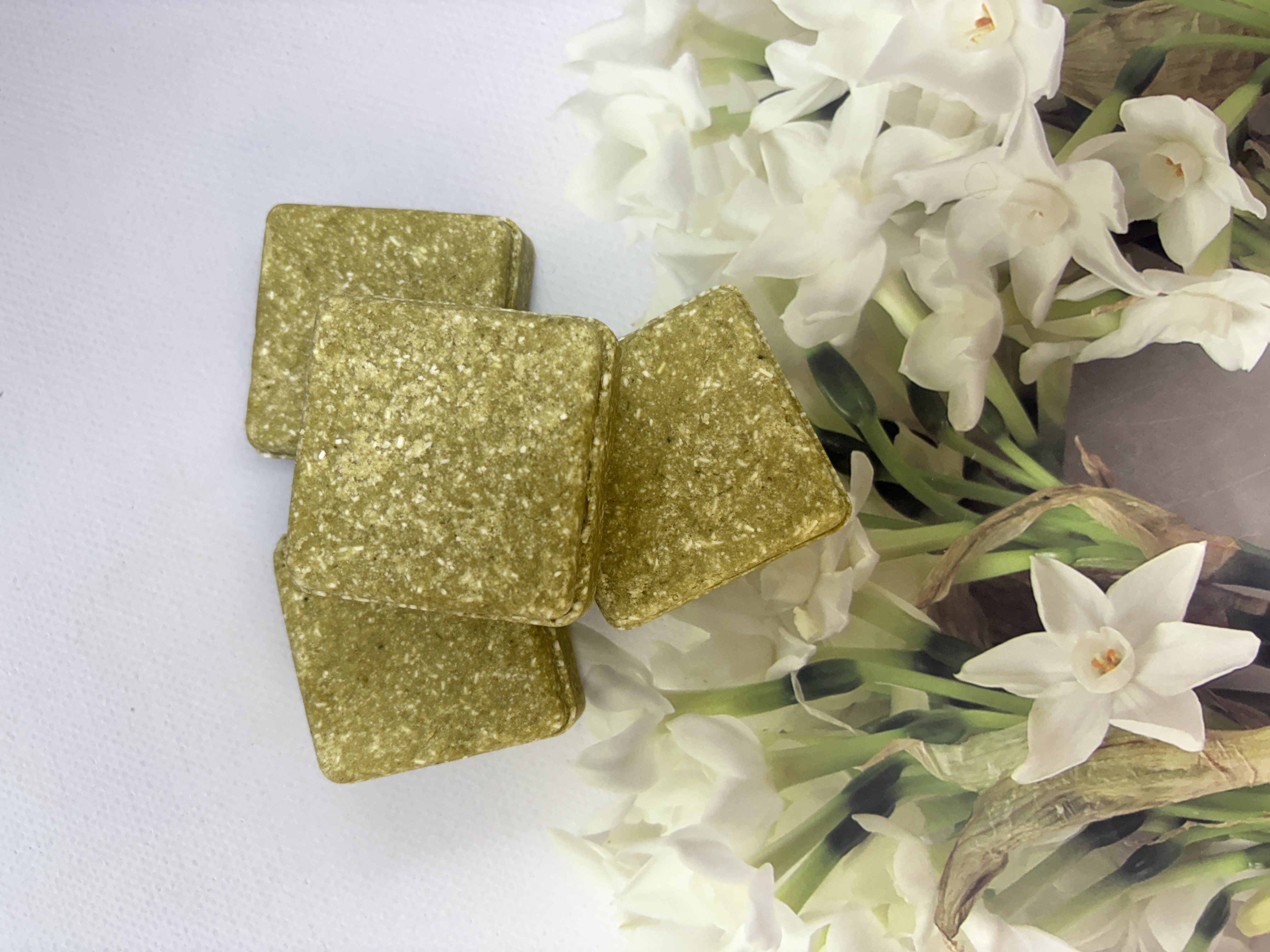 薄荷馬齒莧去頭皮屑洗髮餅 Mint Purslane Dandruff Shampoo Bar
