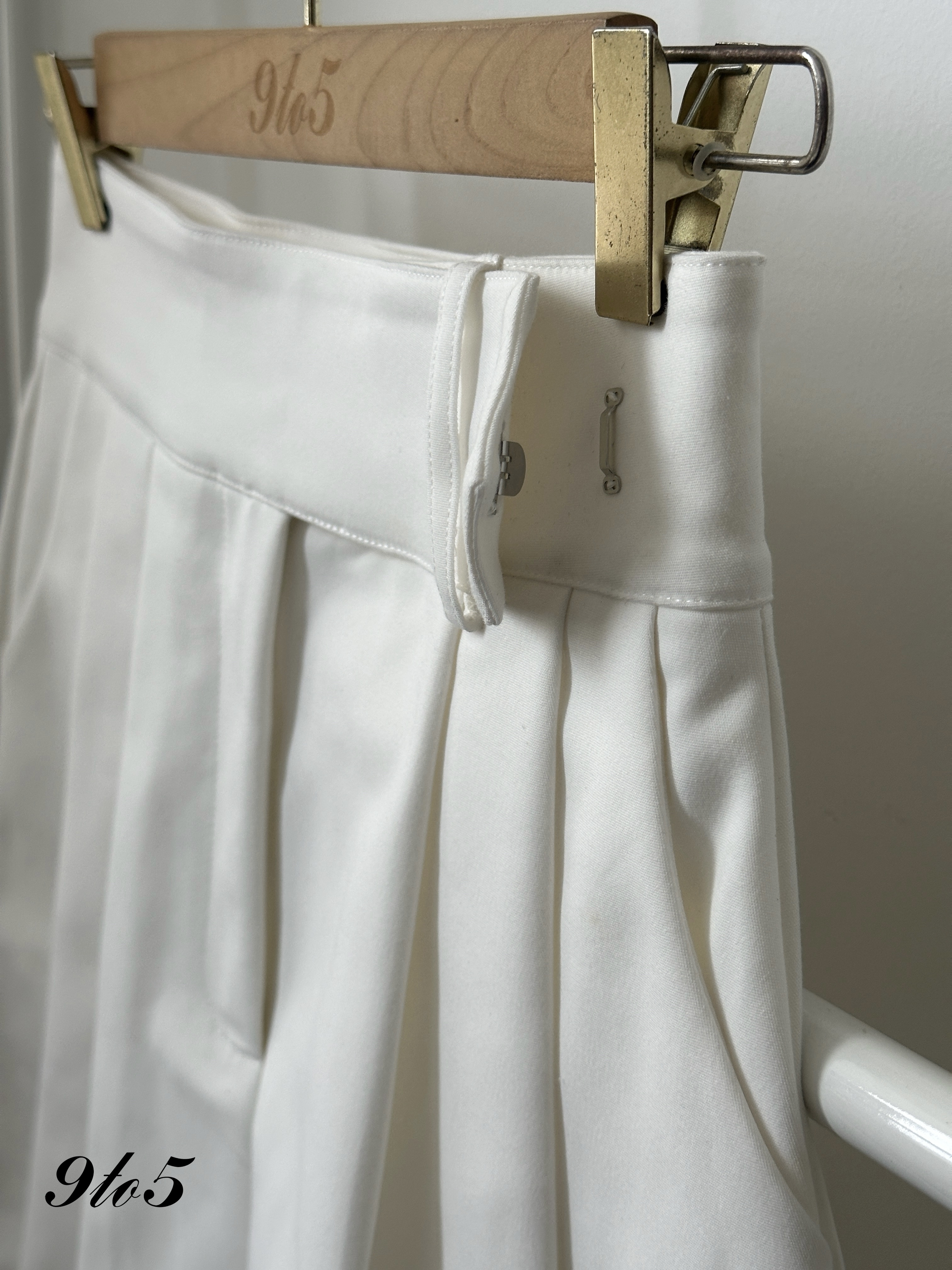 S1831 A Line Pleated Skirt - 3 Colors 