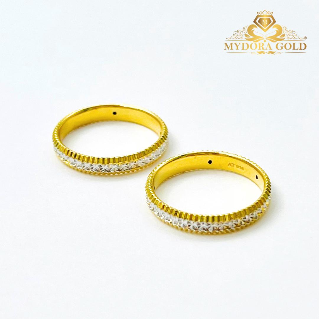 MYDORA Cincin Belah Rotan Linear Glam (5G) l EMAS 916/22K