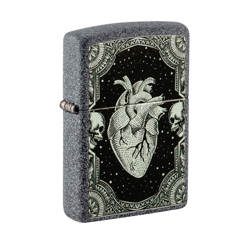 Zippo 48720 Heart Design 防風打火機 | ZIPPO 指定授權經銷商 |美國製造 | 收藏