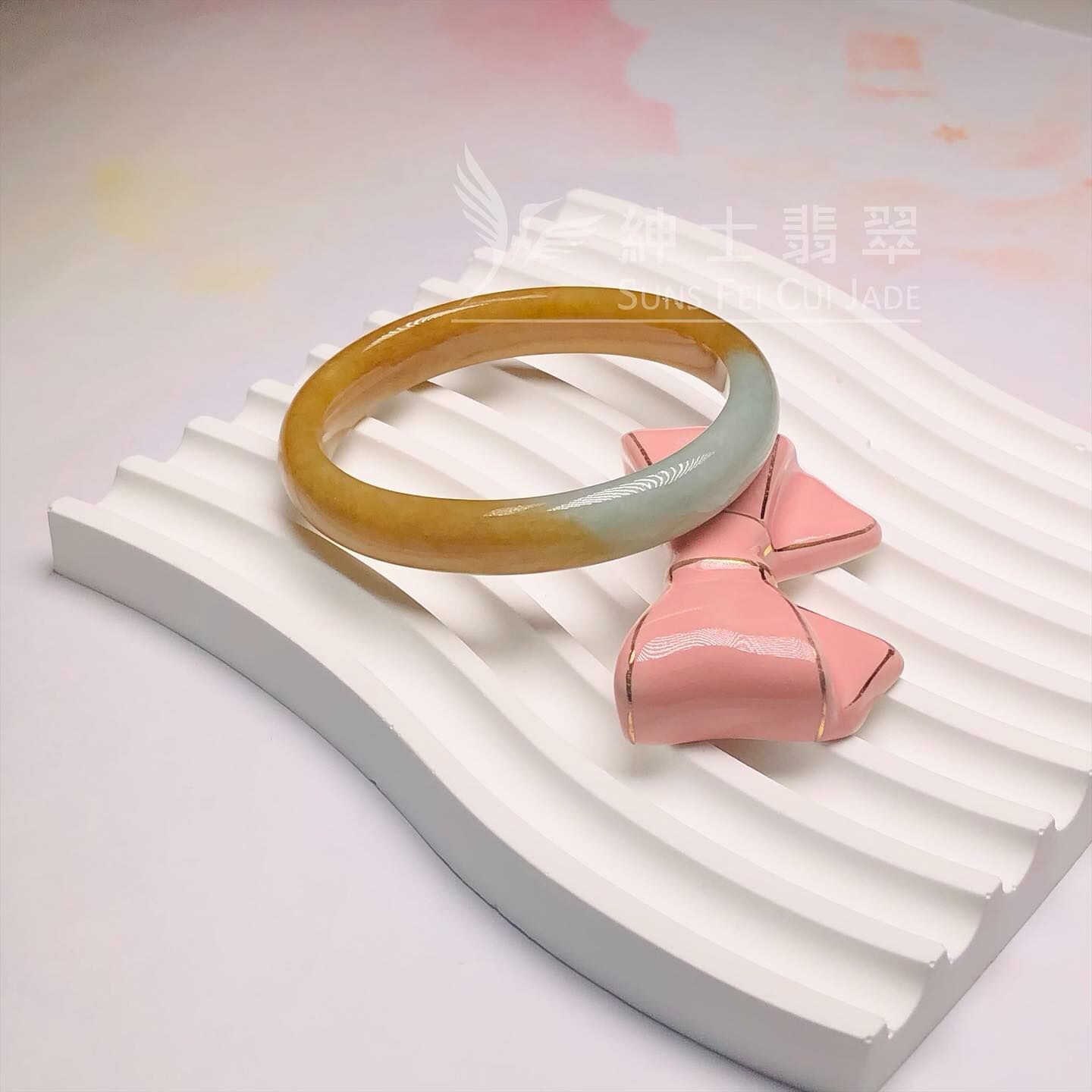 大馬坎翡色貴妃鐲53.6mm