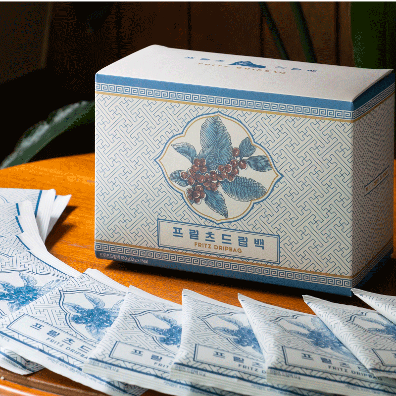 [韓國🇰🇷 Fritz]  Drip Bag Blend Coffee 15 bags (預購商品）