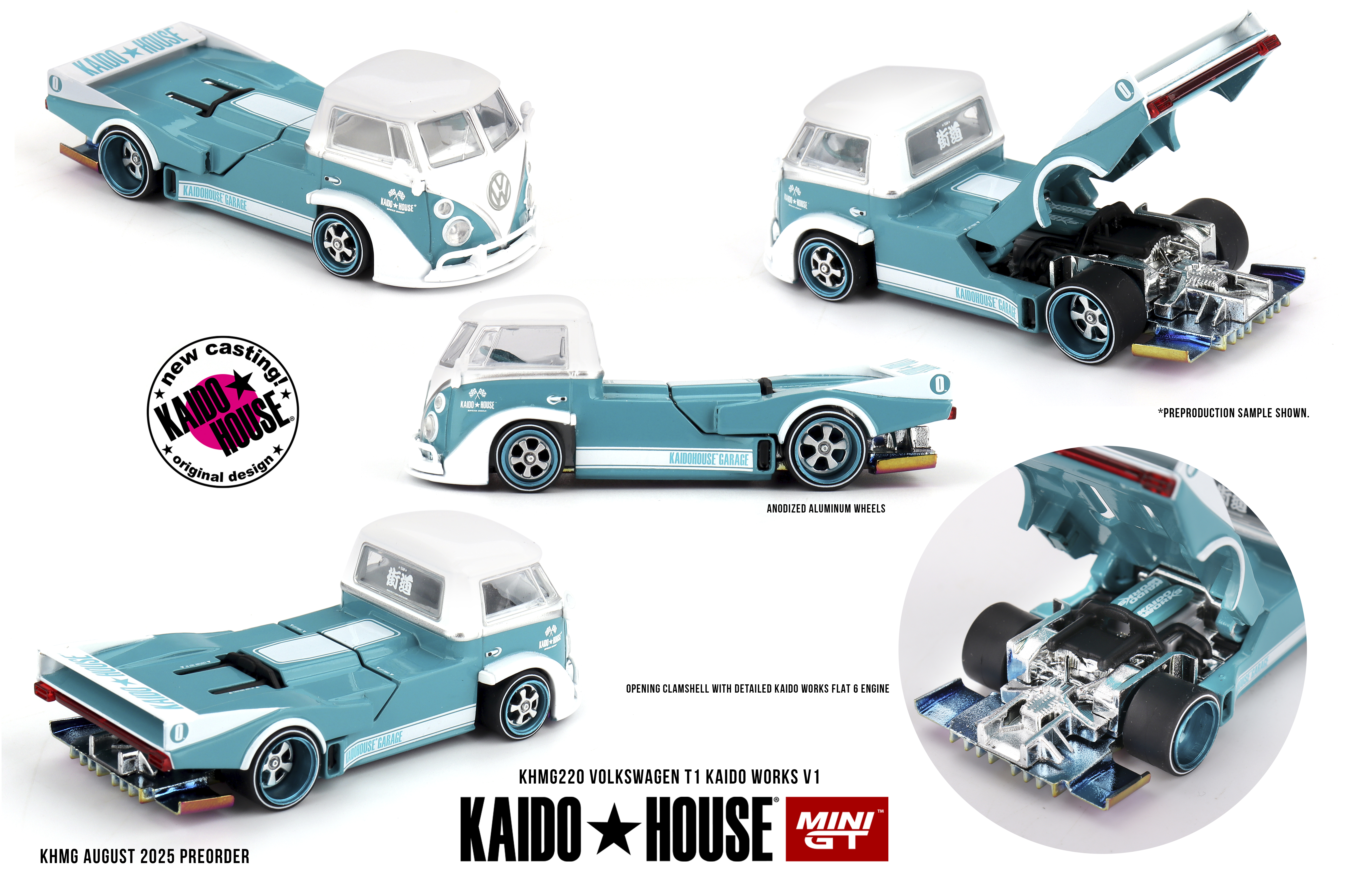 Kaido House 1/64 Volkswagen T1 KAIDO WORKS V1 - KHMG220