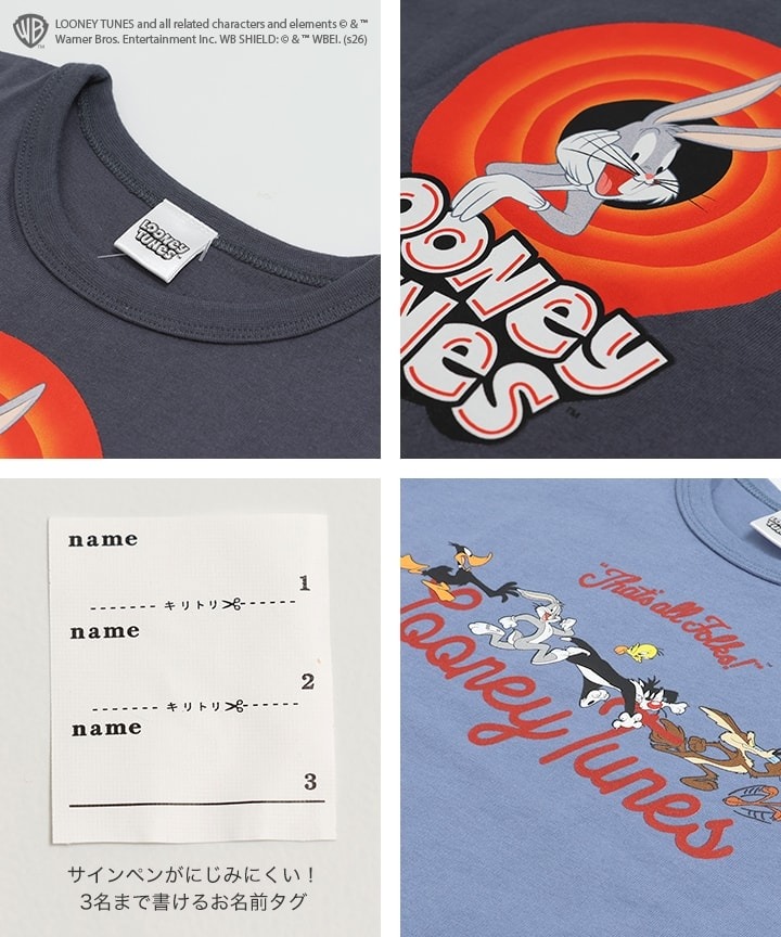 🆕【⭐訂購⭐】日本直送🌀#LooneyTunes 短袖T恤🌀 [PLGA-0148] [260829]