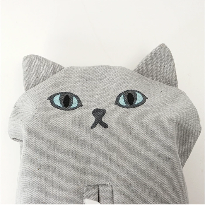 日本直送 And packable 貓咪造型紙巾套