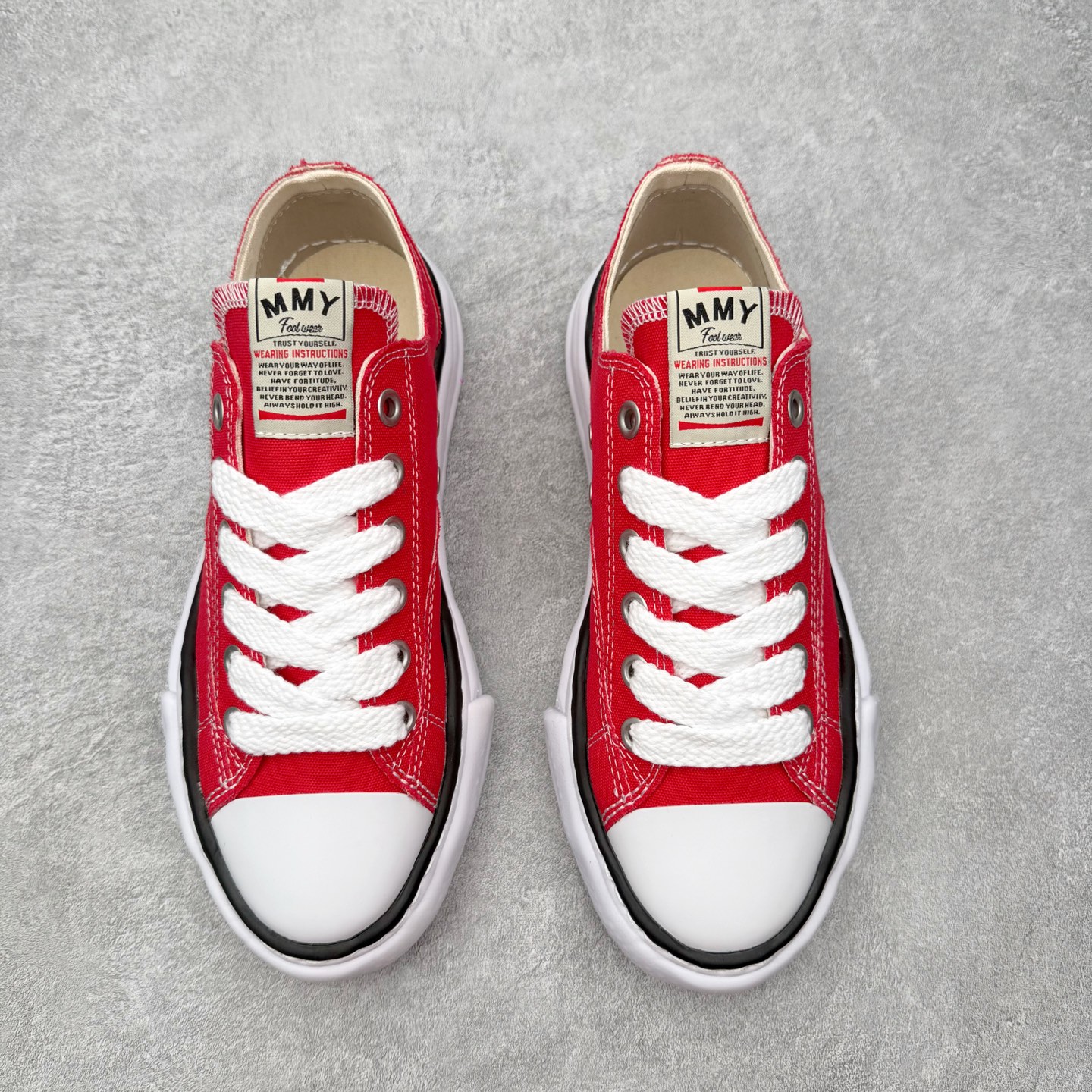 Maison Mihara Yasuhiro MMY "Peterson" OG Sole Canvas Low-top Sneaker