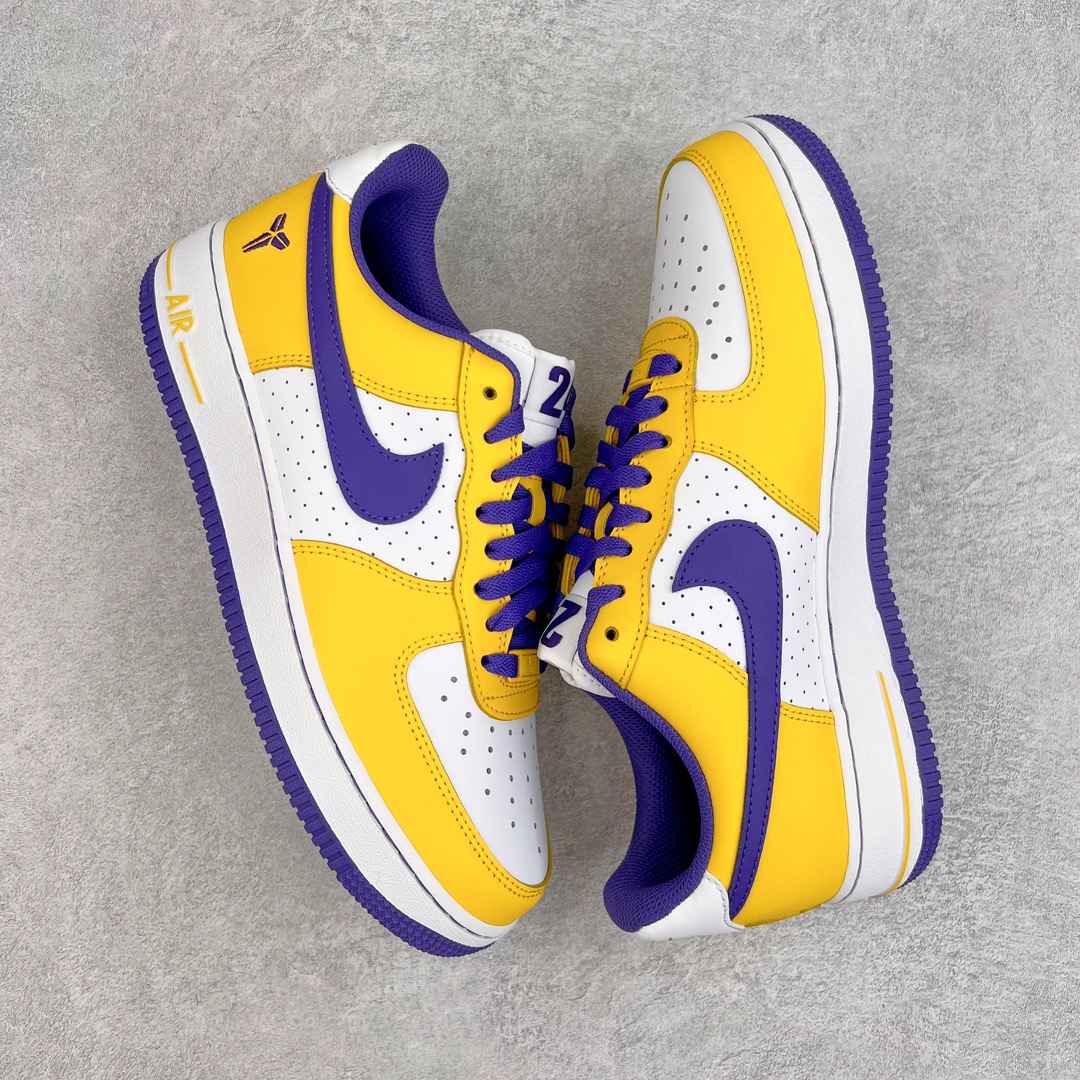 Nike Air Force 1 Low Retro QS Kobe Bryant Lakers Home FZ1151-100