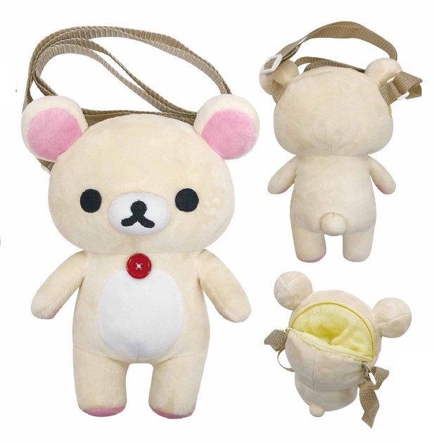 鬆弛熊系列 小白熊斜孭袋