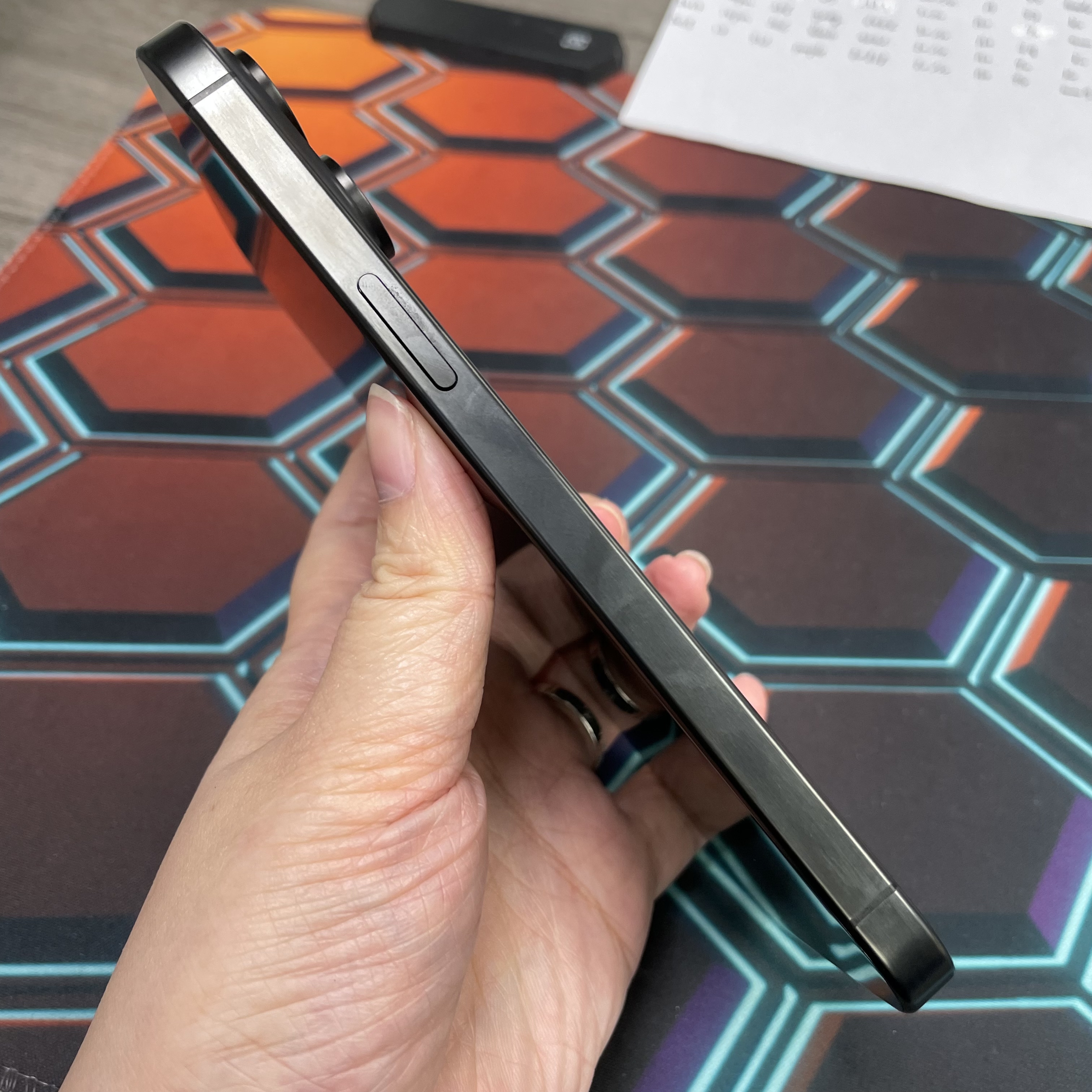 *8417 15 Pro max 完美機 256GB 電90 黑色 black