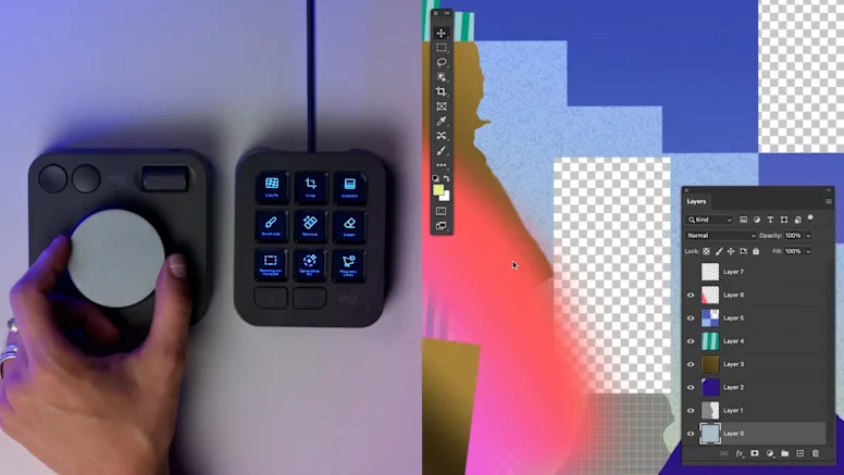 Logitech MX CREATIVE CONSOLE 創作者主控台