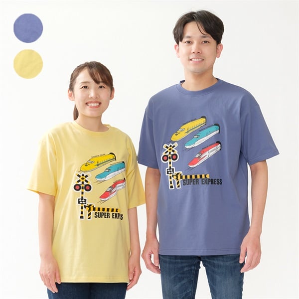 【⭐訂購⭐】🇯🇵日本直送 🌀❣️親子裝❣️ #新幹線 可移動鐵路閘口 短袖 tee［2款選］ 🌀 [EJCA-0297][260523]