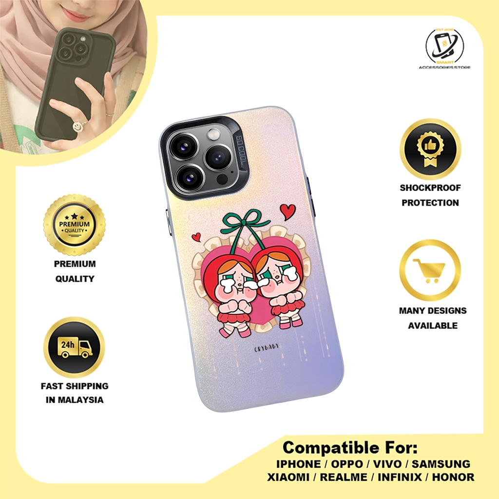 IMD CASE PHONE FOR REALME - DESIGN CRYBABY C