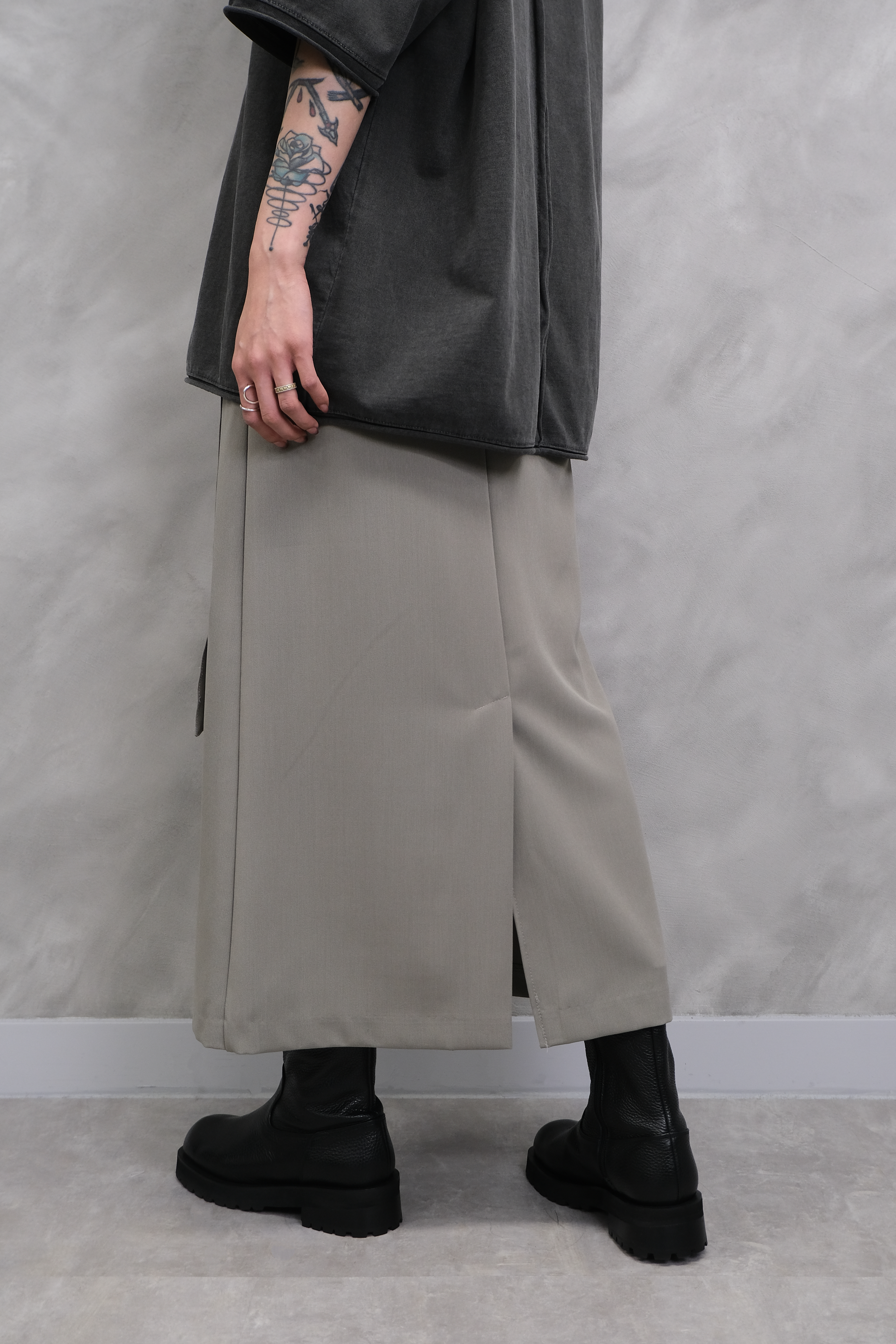 Basic pencil skirt (with belt) #sk33