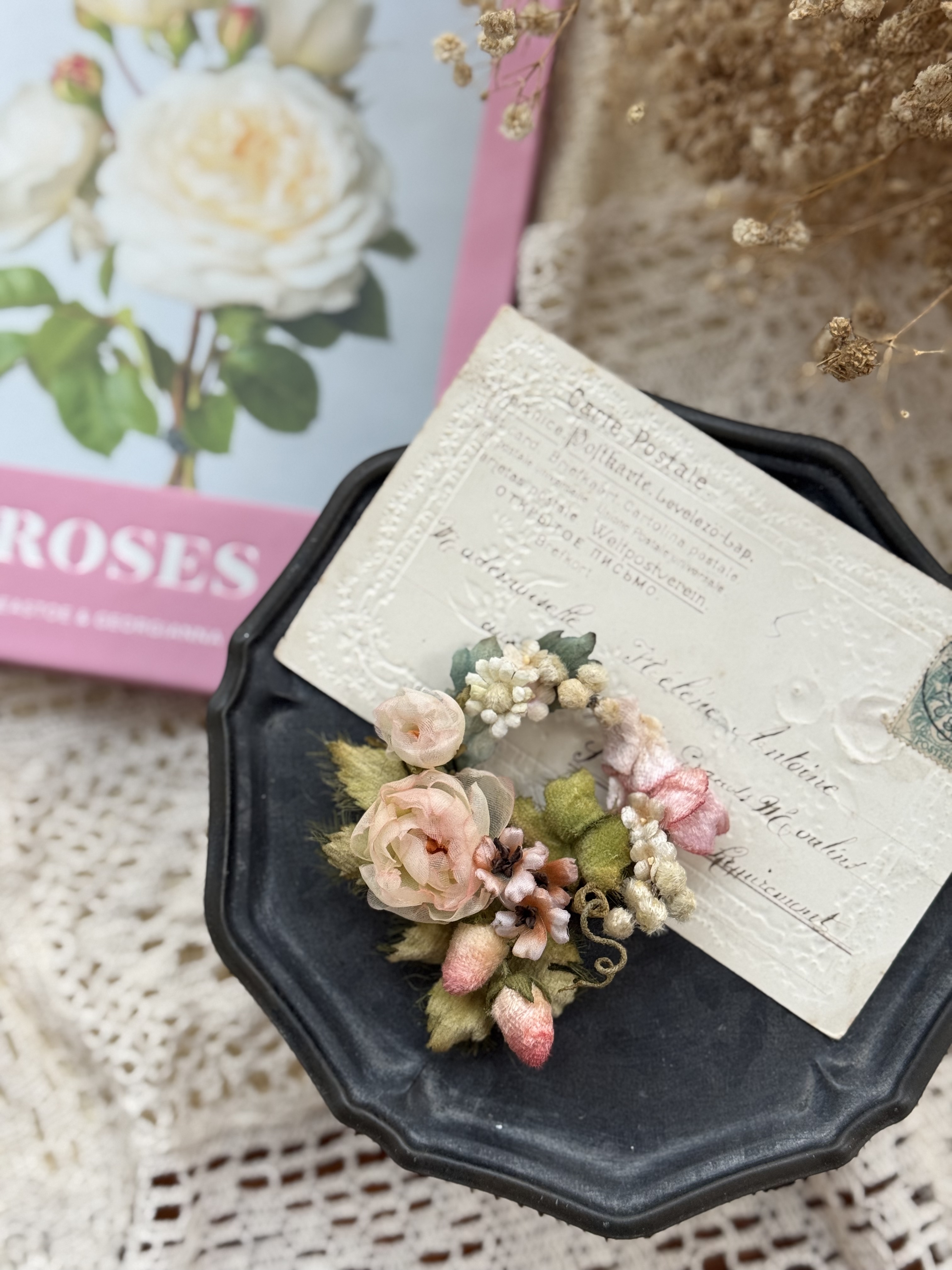 初夏花園 - 多用途花環胸針/頸錬