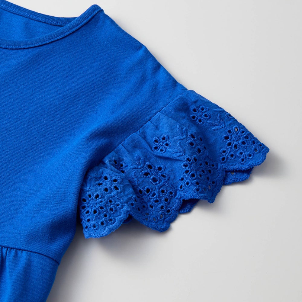 🆕【⭐訂購⭐】🌀 🇯🇵 日本直送 ❣️#親子裝❣️GITA 簡約 蕾絲袖 連身裙［2款選］ 🌀 [ELDA-0055][260506]