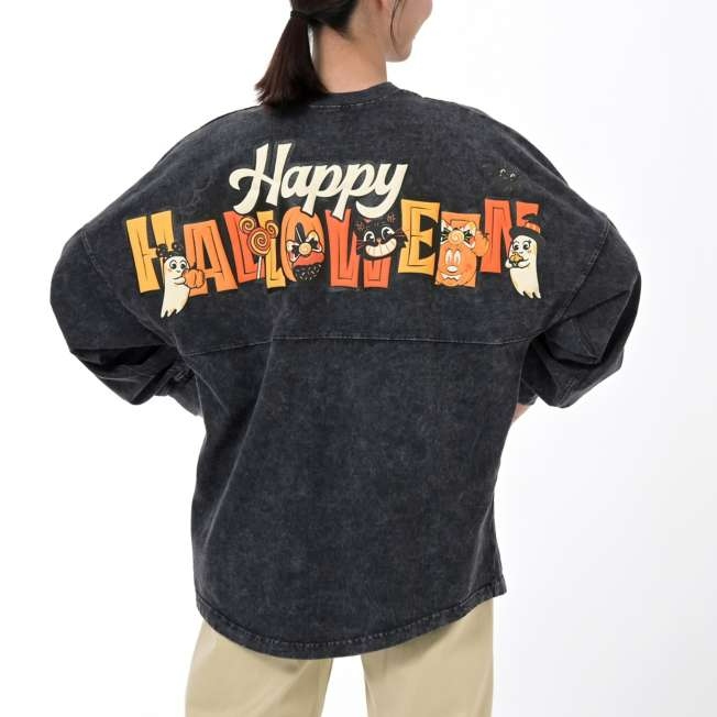 🌸 【預訂】Mickey & Minnie 長袖衛衣 <日本限定> - 2027 DISNEY HALLOWEEN