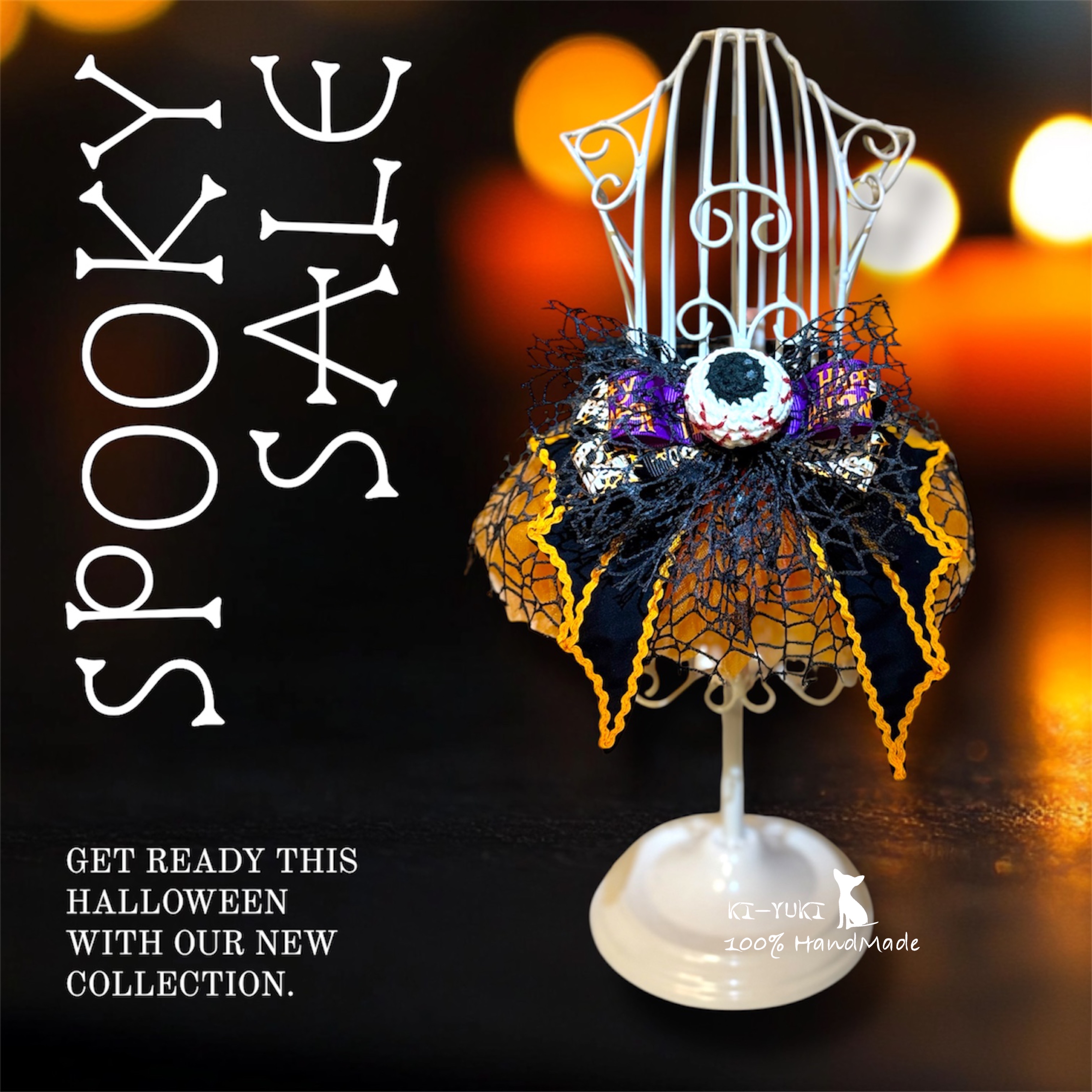 寵物手作 Halloween 暗黑者 歌德風 頸飾