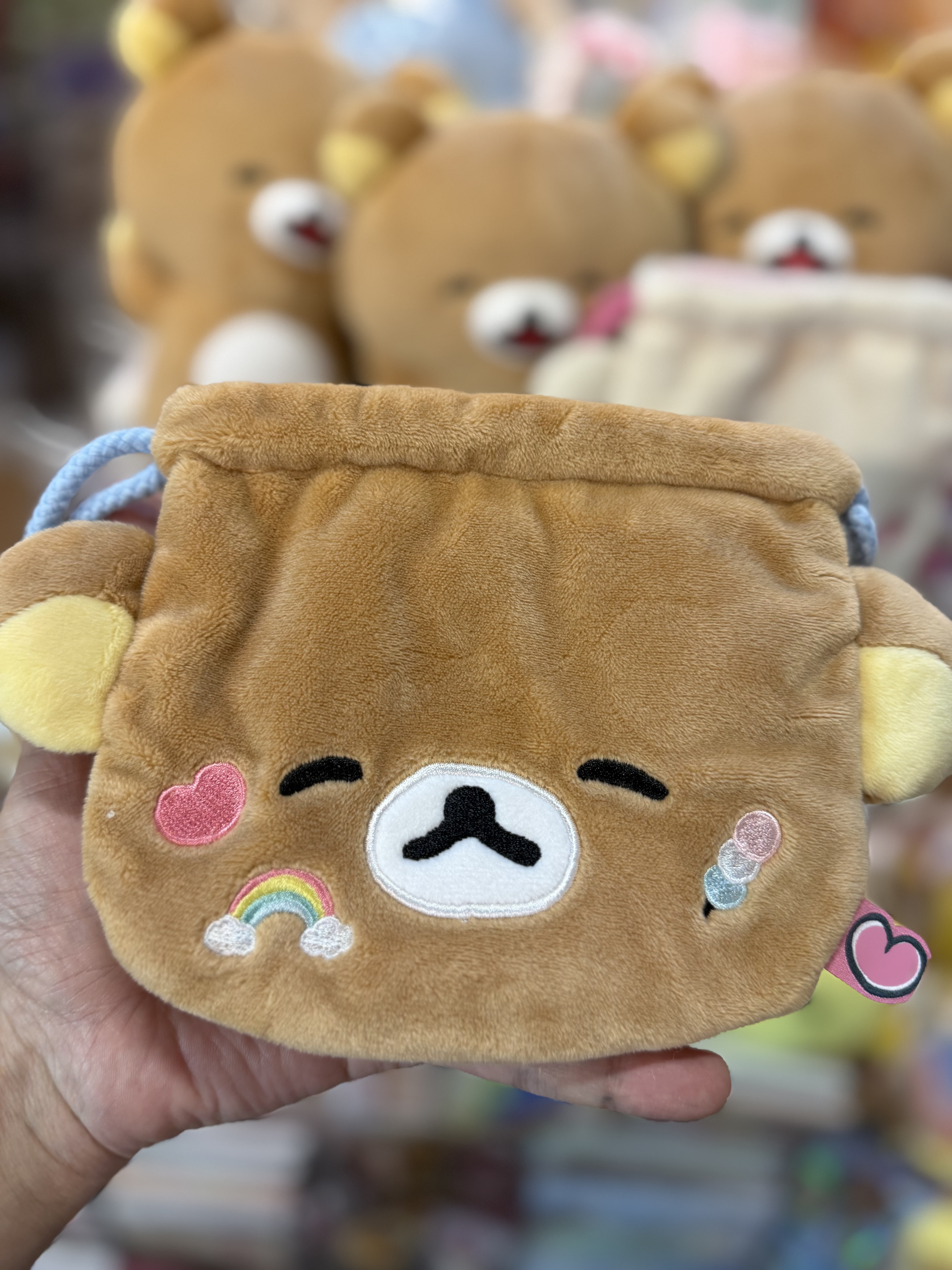 《現貨》全新 happy rilakkuma 系列索袋