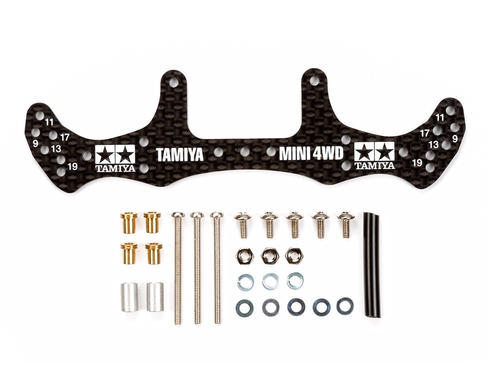 HG CARBON WIDE REAR PLATE (1.5mm)