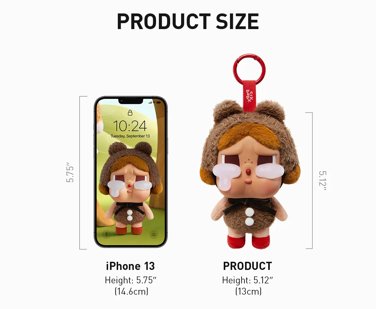 [Crybaby] Crying Again 系列搪膠臉毛絨盲盒 (日語/英語) | 1件