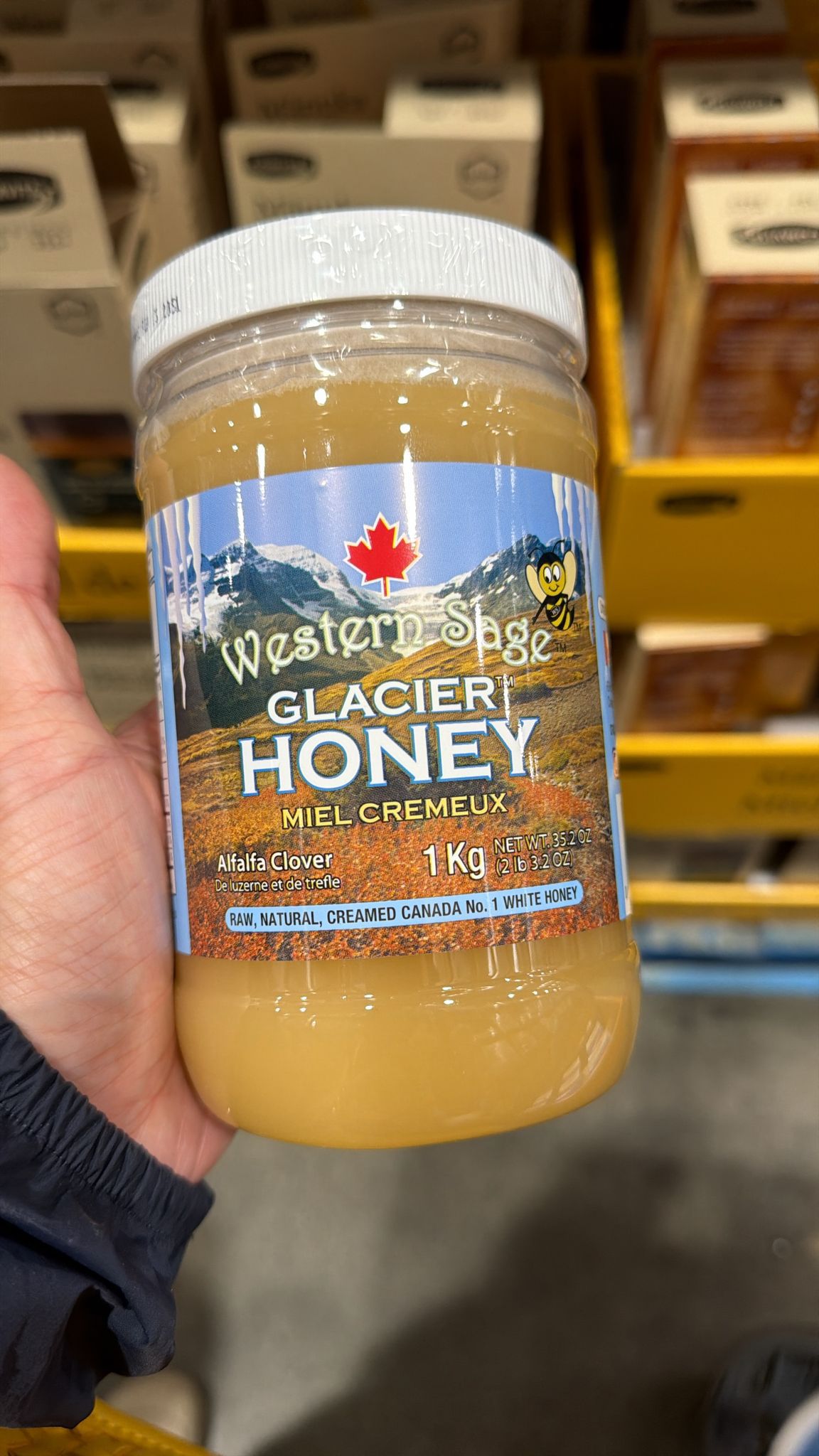 Western Sage 加拿大純天然無毒冰川冰蜜/原蜜1kg