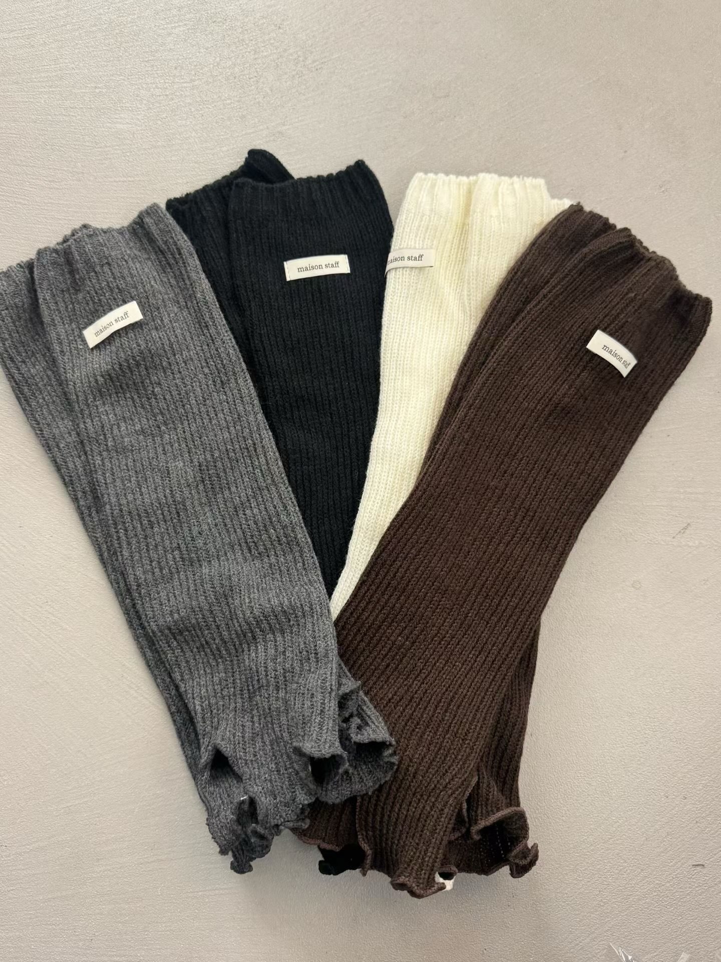(2026FW) MAISONSTAFF  - LEG WARMERS