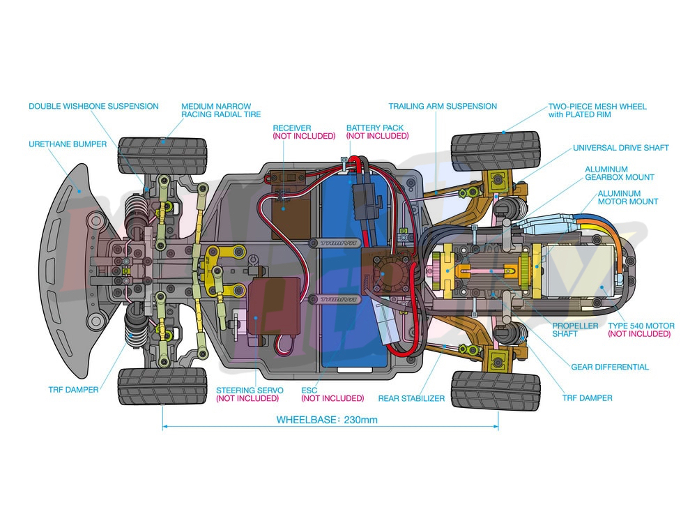 Tamiya 47524 1/10 RC Porsche 934 (1976) 50th Anniversary #0111185