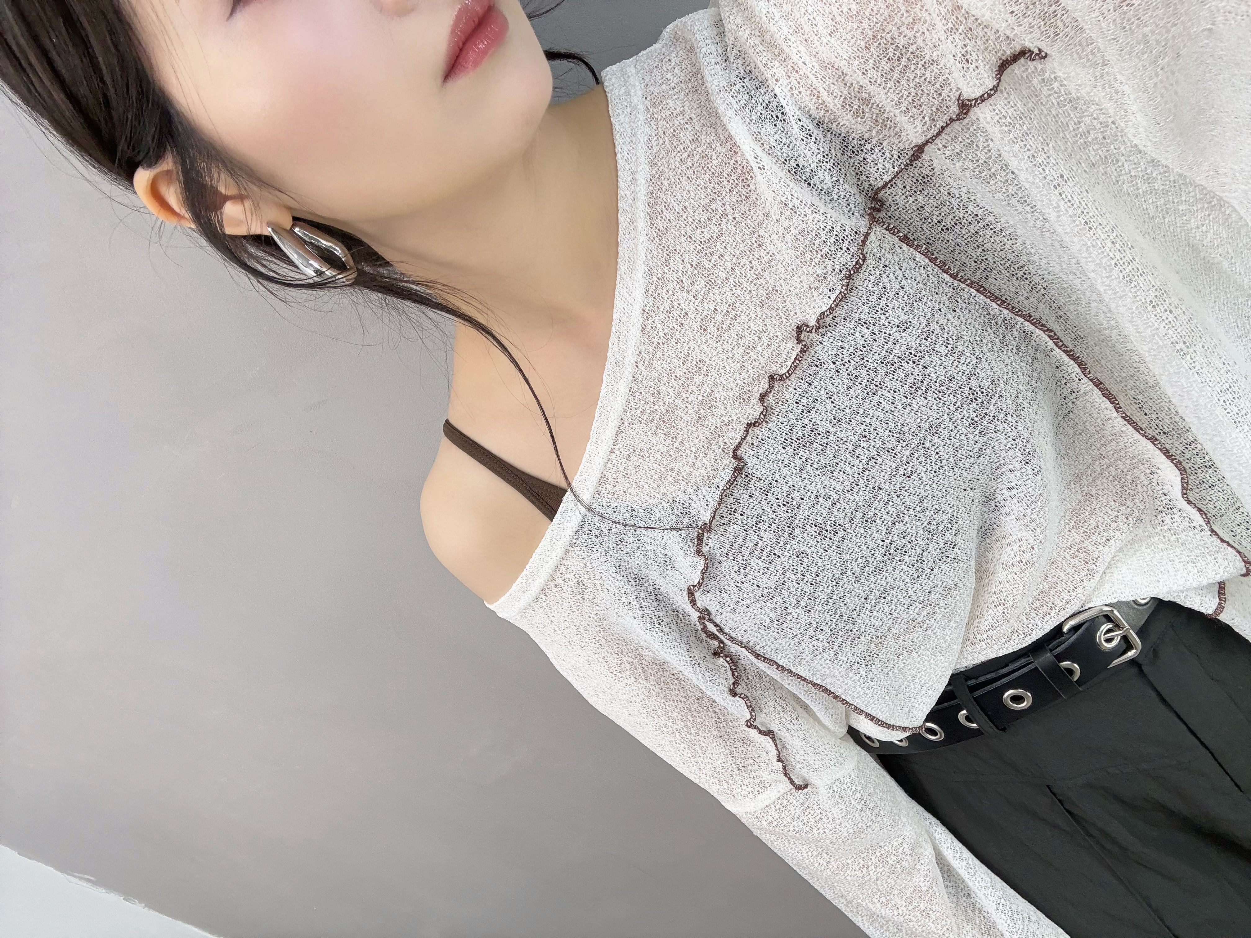Y67 車骨大領防曬Tee