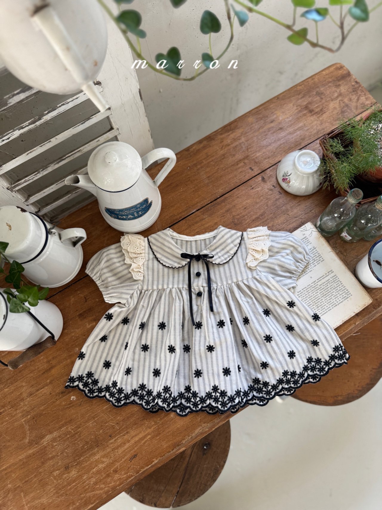 🇰🇷Marron blouse