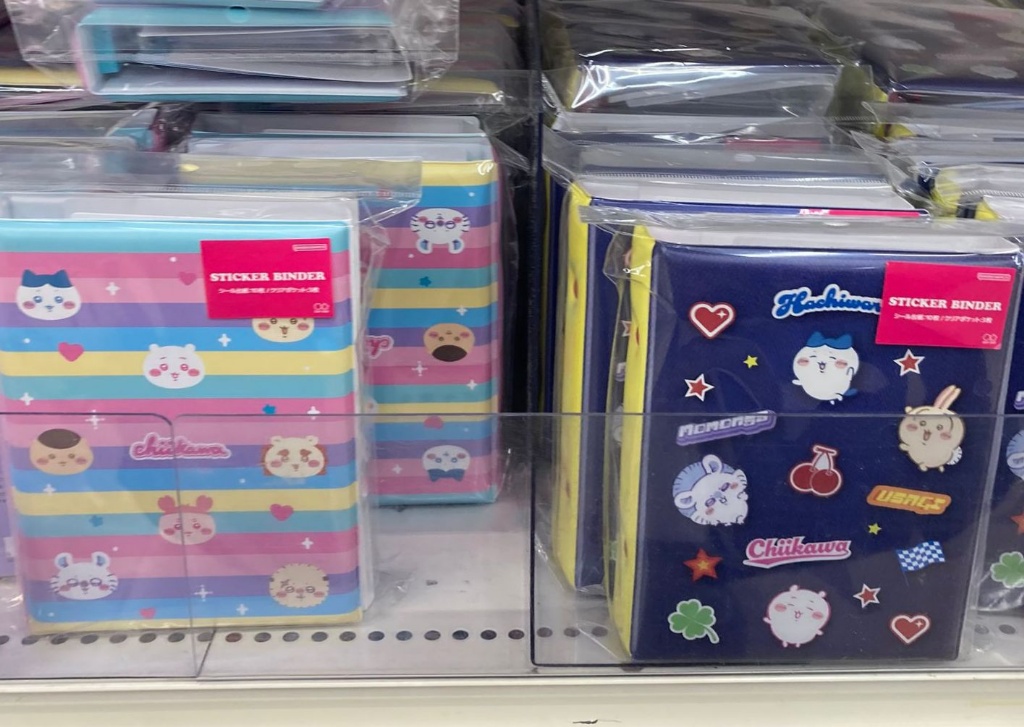 CHIIKAWA 6孔貼紙收納簿 - 04260296