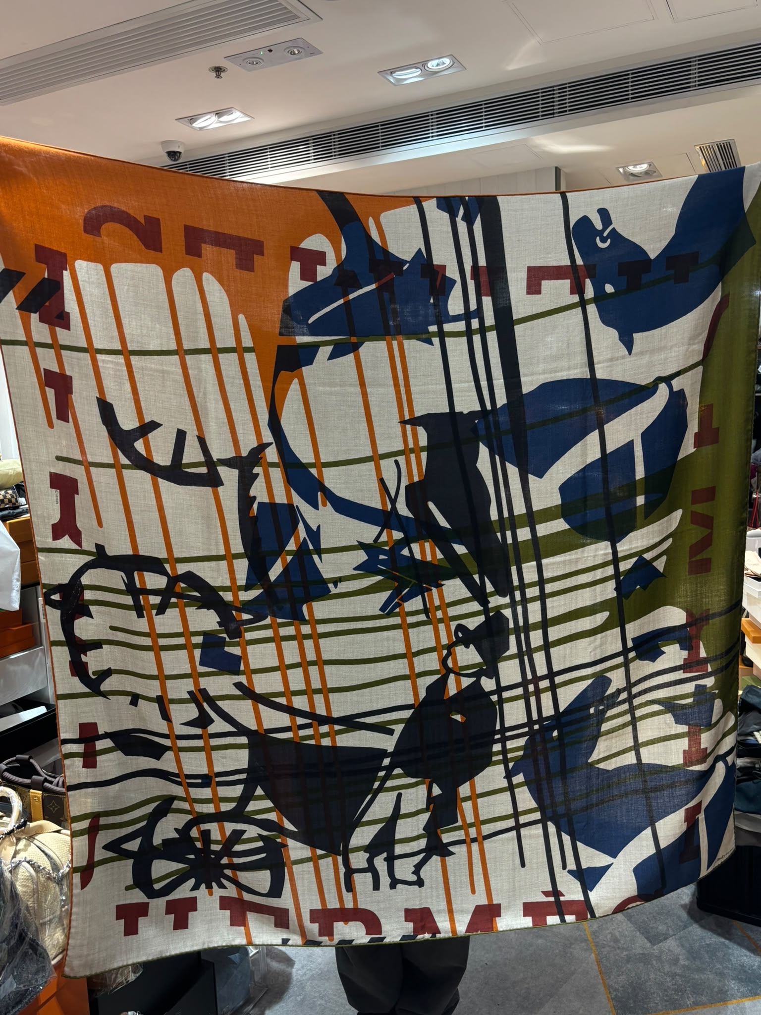 全新 Hermes Scarf cashmere 圍巾披肩 140x140cm 100%Authentic,100%new全新貨品 ☑️box 