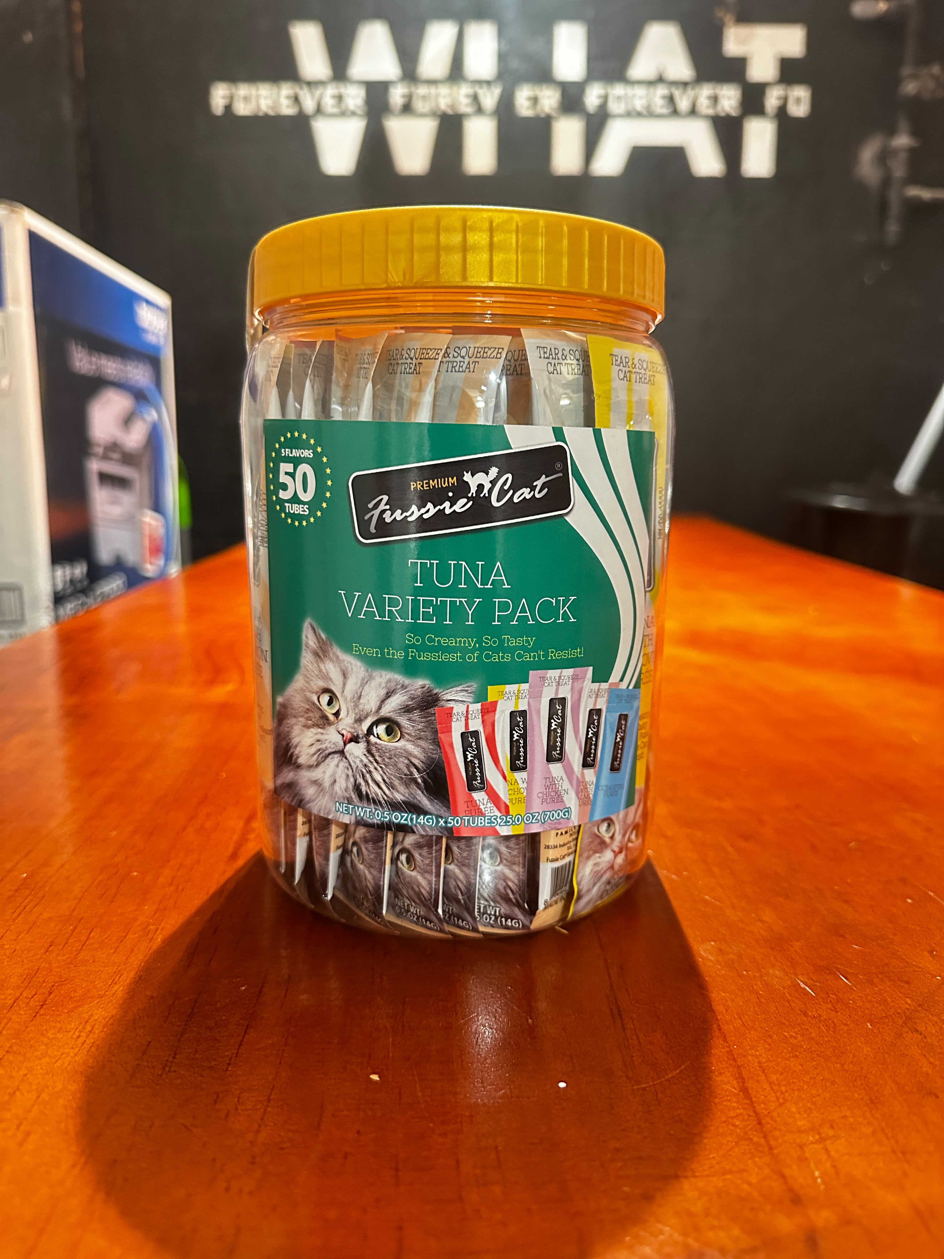 Fussie Cat 芙絲貓 鮪魚口味綜合泥狀貓零食 50條裝 多種風味 挑嘴貓最愛
