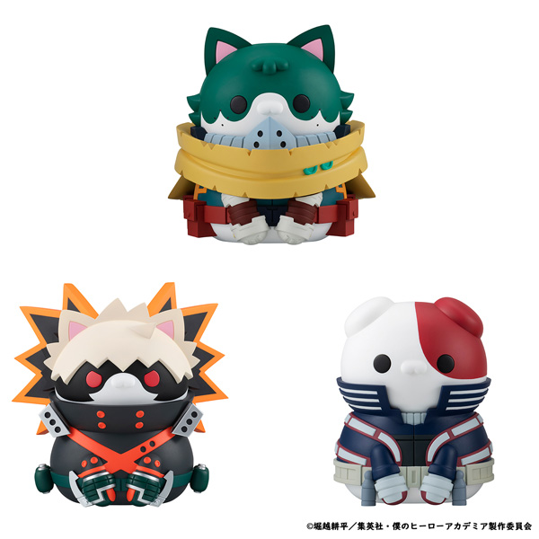 現貨 Megahouse 我的英雄學院 非常大的喵  綠谷出久 & 爆豪勝己 & 轟焦凍