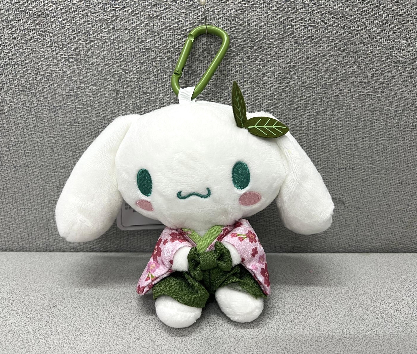 🎌日本直送🎌Sanrio 抹茶櫻花系列 公仔掛飾連背心環保袋