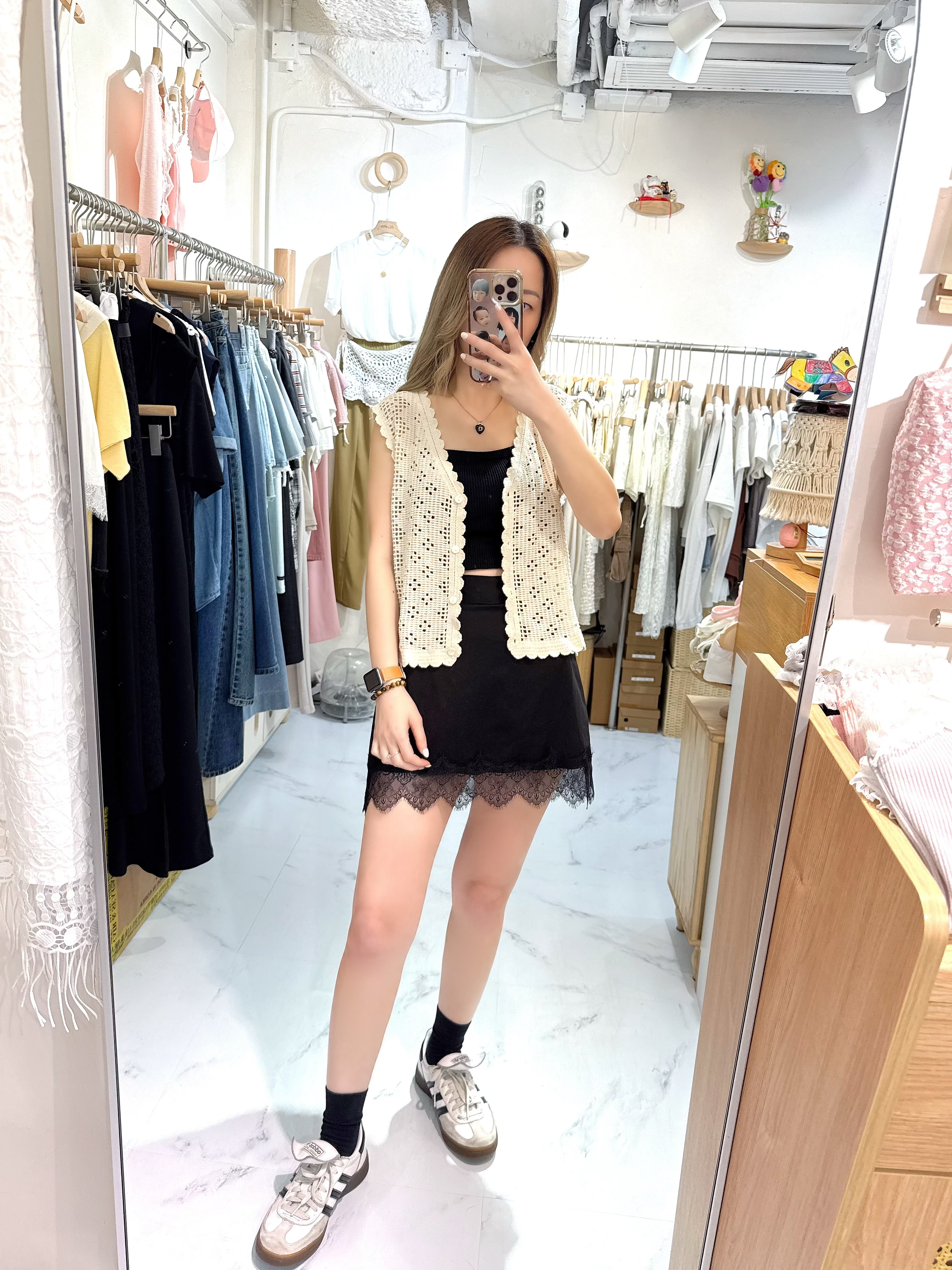 通花背心外套
