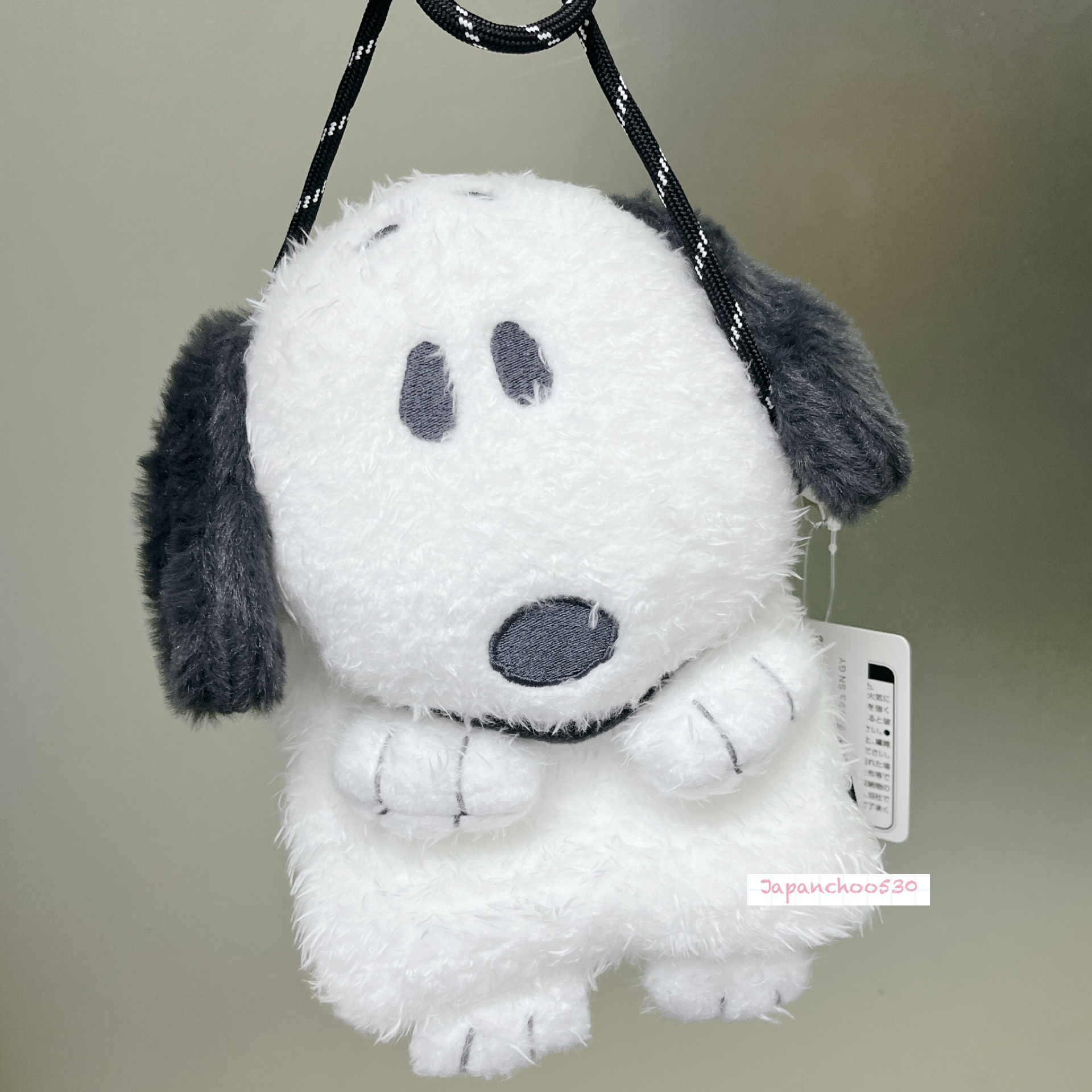 日本預訂📍日本Snoopy得意樣公仔斜咩袋