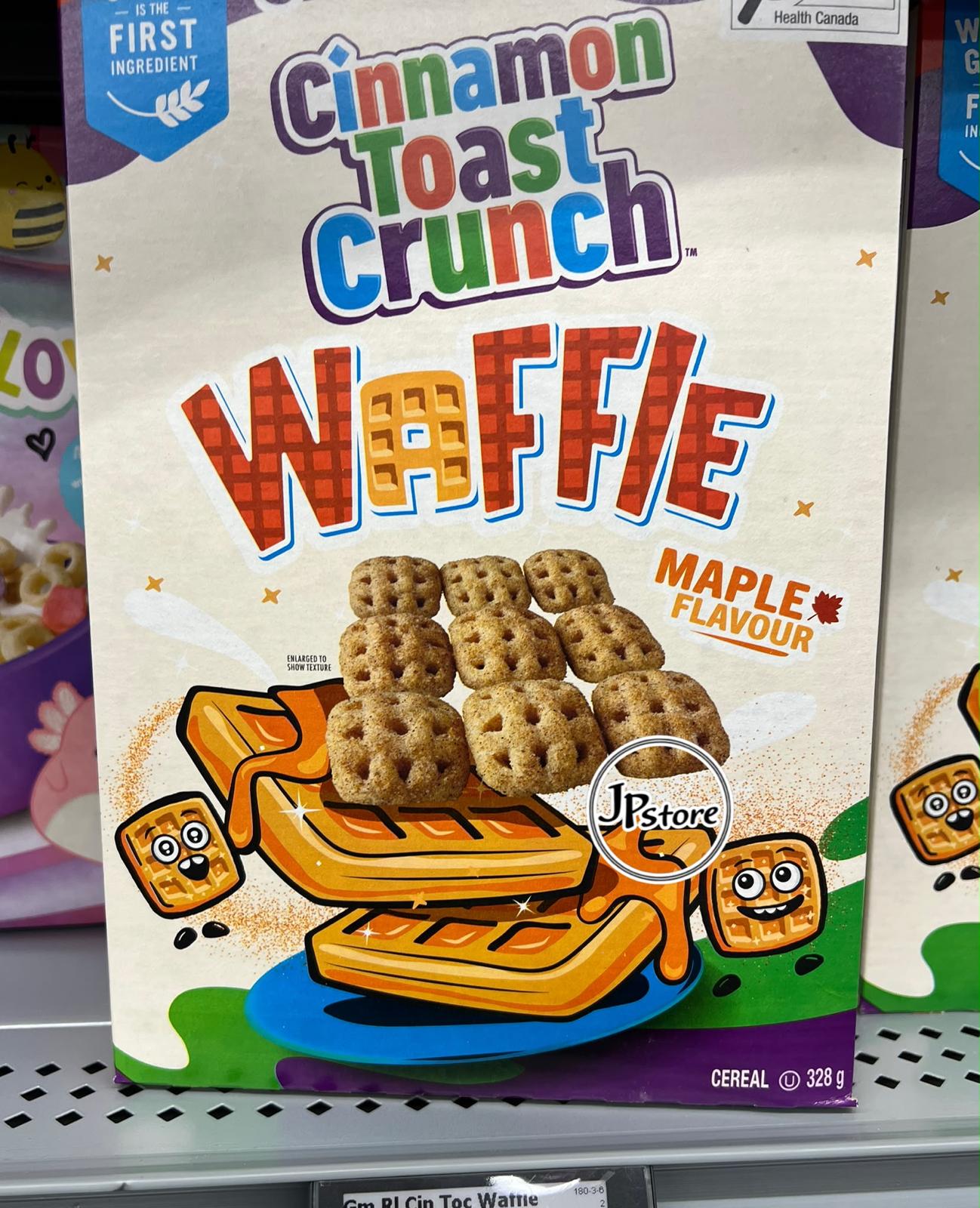 🇨🇦 Cinnamon Toast Crunch Waffle – Maple Flavour 328g