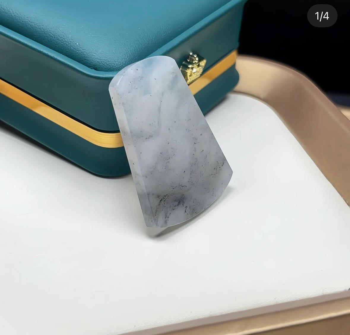 木那飄雪花棉烏雞翡翠無事牌