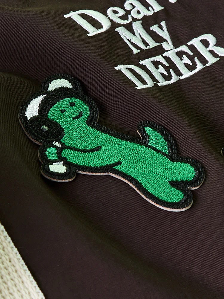 📦訂購 韓國代購 Line Friends JOGUMAN EMBROIDERED PATCH 刺繡棒球貼片